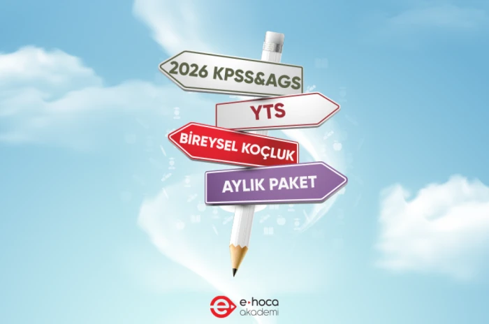 2026 KPSS / MEB AGS YTS AYLIK BİREYSEL KOÇLUK