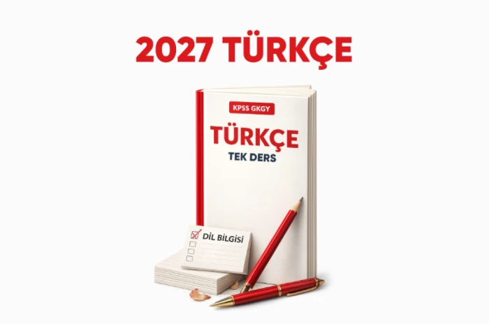 2027 KPSS & MEB-AGS TÜRKÇE ERKEN KAYIT