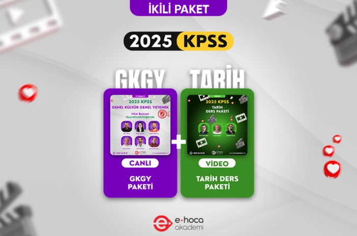 2025 KPSS GKGY + ÖABT TARİH