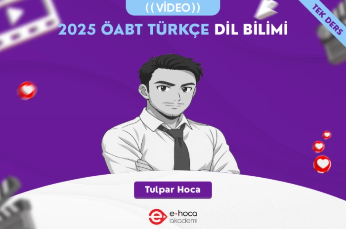 2025 ÖABT TÜRKÇE DİL BİLİMİ